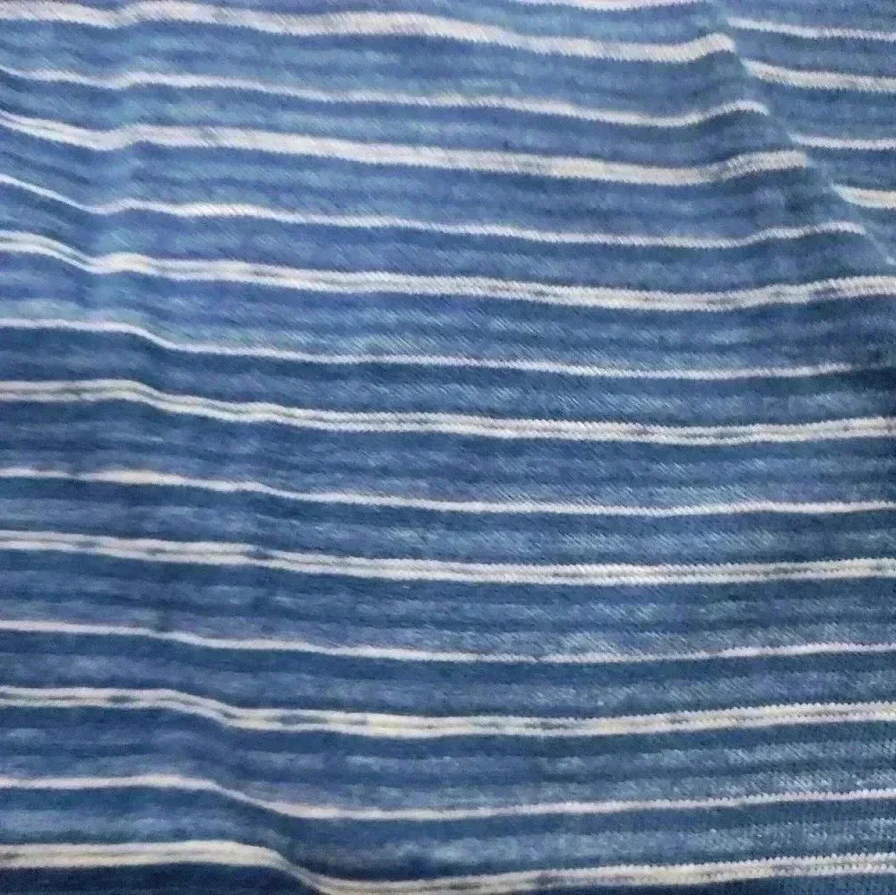 Banana Republic Mens Size Medium Polo Blue WHITE COTTON BLEND